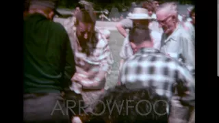 Vintage Footage of Hand Saw Competition 1967