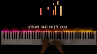 Grow old with you Adam Sandler Piano Cover (+ sheet)