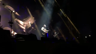 Thom Yorke Spinal Tap moment looping pedal Give Up The Ghost - Radiohead Greek Theatre
