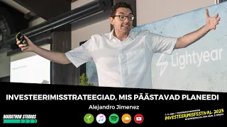 Investeerimisstrateegia, mis säästab planeeti - Alejandro Jimenez.