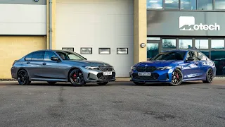 Ac Schnitzer Vs M Performance Styling and Lowered vs Stock hight. BMW G20 G21 LCI