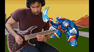 Gravity Beetle - Aerial Aircraft Carrier Stage [Mega Man X3 Guitar Remix]