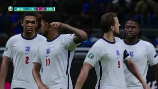 ENGLAND vs ITALY - Final EURO 2020 - Full Match - All Goals HD - PES 2021 | margogo gaming