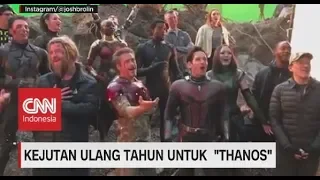 Thanos Ulang Tahun, Tim Avengers Nyanyikan Lagu "Happy Birthday"