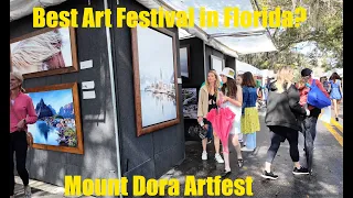 The Best Art Festival in Florida? The Mount Dora Artfest