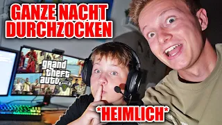 HEIMLICH NACHT DURCHZOCKEN MIT MAX 🎮 * * ELTERN AHNUNGSLOS * * 🤣 Ash