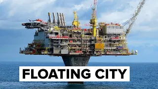 Life INSIDE an Amazing Six-storey $1 Billion Offshore Platform