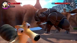 Ice Age Scrat's Nutty Adventure - Carl and Frank - Boss Fight | Gameplay (PC HD) [1080p60FPS]