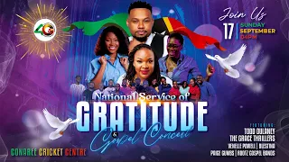 National Service of Gratitude & Gospel Concert | SKN Independence 40 - Sept 17, 2023