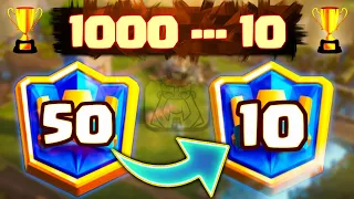 🔥ПУШ ТОП 10 МИРА! 1000 - 10 | 1 СЕЗОН ▪︎ 4 СЕРИЯ | СВИНКИ ТРЯС | КЛЕШ РОЯЛЬ/CLASH ROYALE