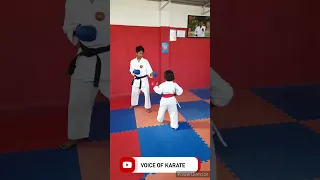 Cute Karate Girl Fight 🤼‍♂️ | Super Kids Fight | Karate Kumite #shorts #youtubeshorts #shortsfeed