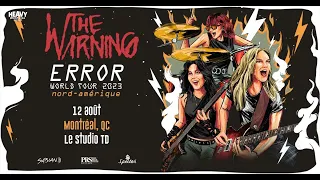 The Warning - "Error World Tour 2023" live in Montréal