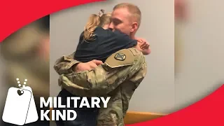Soldiers Surprise Their Siblings With Military Homecomings