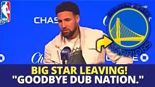 URGENT! KLAY THOMPSON SAYING GOODBYE TO THE WARRIORS? END OF AN ERA! FANS ARE SAD! WARRIORS NEWS
