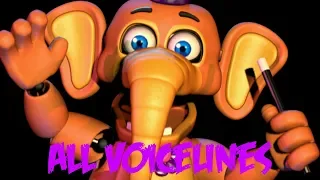 Orville Elephant | All Voicelines with Subtitles | Ultimate Custom Night
