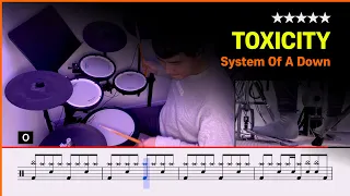 [Lv.17] System Of A Down - Toxicity (★★★★★) Pop Drum Cover with Sheet Music