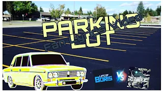 Parking Lot (Lyrics Video) | Uamee Vs Life Of Boris