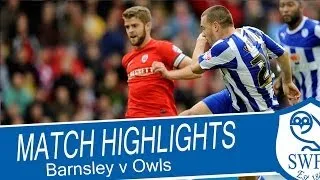 Barnsley vs Sheffield Wednesday - Championship 2013/14 Highlights