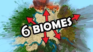 The BEST SEED for MINECRAFT BEDROCK EDITION! (6 Biomes at Spawn, 8 Temples, Fossil & More)