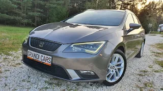 Seat Leon ST III 2014 1.6 TDI 110KM LED Prezentacja Samochodu