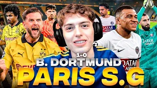 DAVOO XENEIZE REACCIONA A BORUSSIA DORTMUND 1 PSG 0 (2024) - CHAMPIONS LEAGUE