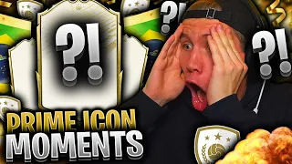 PACKER mitt første PRIME ICON MOMENTS på FIFA 20 👀💥 **muligens min beste pakkeåpning noensinne**