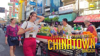 BANGKOK CHINATOWN / Yaowarat Road Street food & Shopping Area (March 2023)