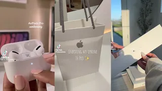 Unboxing Apple Products 🍎| ASMR |Satisfying - TikTok Compilation ✨