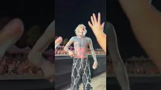 MGK jumps down to crowd at Audacy Beach Festival in Ft. Lauderdale, FL 2022