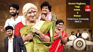 Rocket Raghava, Nagi, Ashok & Mohan Hilarious Comedy Skits | Jabardasth | ETV Telugu