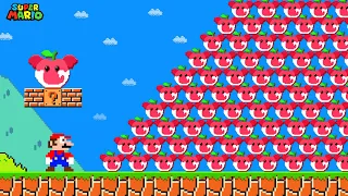 Can Mario Collect 999 Elephant Fruits in Super Mario Wonder??? | Game Animation