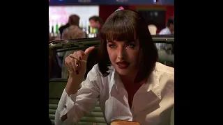 Reface - Uma Thurman in Pulp Fiction. My face instead of Uma's.