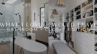 What I Love + Would Leave In My New Bathroom + Closet | THELIFESTYLEDCO #theODLhouse