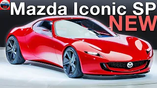All NEW Mazda ICONIC SP Concept - Premiere FIRST LOOK exterior & interior (Rotary EV)