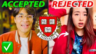 Harvard Accepts You If... | Admitted Students React to "Why Harvard Rejected Me"