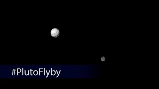 #PlutoFlyby (Real footage)
