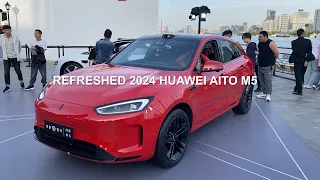 2024 HUAWEI AITO M5 - Porsche Macan killer? Quick Exterior & Interior Look