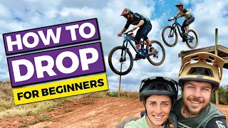 How To Drop Your MTB | Beginners guide to mountain bike drops | MTB Skills