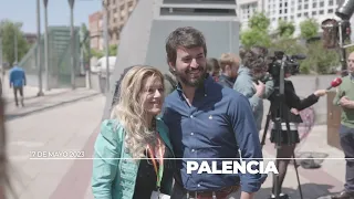 ¡Juan García- Gallardo y Jorge Buxadé visitan Dueñas (Palencia)!