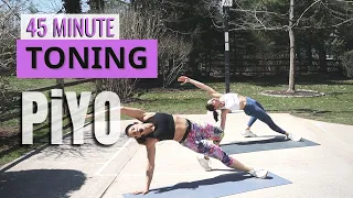 PiYO Yoga Flow Toning | Workout at Home | Low Impact but Challenging