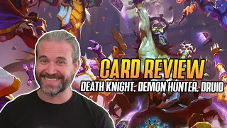 (Hearthstone) Death Knight, Demon Hunter, Druid Card Review