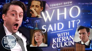 Kieran Culkin Tests His Succession Quote Knowledge | The Tonight Show Starring Jimmy Fallon