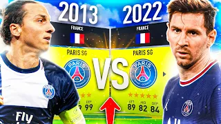 PSG din Trecut vs PSG din Prezent in FIFA 22 !