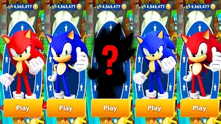 Sonic Dash - Sonic vs Red Sonic vs Secret Character Defeat All Bosses Zazz Eggman - Run Gameplay