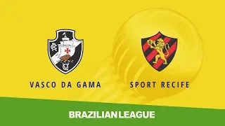 Vasco de Gama vs Sport Recife (3-2) - Brazilian Serie A - Full Match