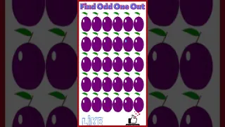 Find Odd One Out Emoji #72 | Riddles Challenge #shorts