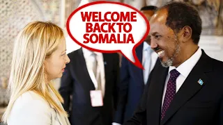 Video of Somali President Inviting Back Italians to Somalia is Going Viral