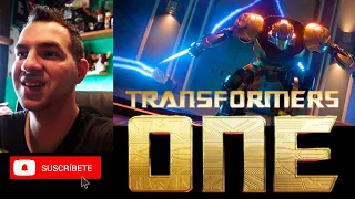 REACCIÓN al TRAILER de TRANSFORMERS ONE 🤖 ¡CAÑA DE ANIMACIÓN!