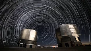Highways Of Light - Star Trail Time-lapse