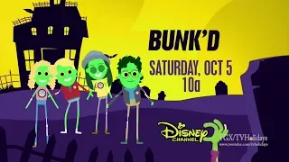 Disney Channel HD US Bunked Halloween Advert 2019